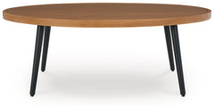 Horizon Hall - Cocktail Table - Two-tone Brown