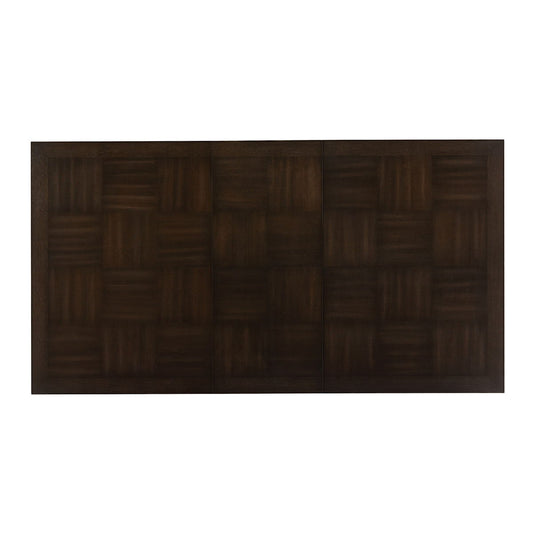 Kavanaugh - 5 Piece Dining Room Set (Table & 4 Side Chairs) - Dark Brown / Gray
