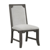 Lisbon - Dining Side Chair (Set of 2) - Gray