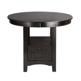 Junipero - Round / Oval Counter Height Table With Storage Base