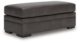 Lofton-Pike - Oversized Accent Ottoman - Shadow