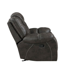 Gainesville - Glider Reclining Chair - Chocolate