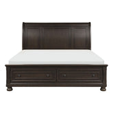 Begonia - Platform Bed With Footboard Storage