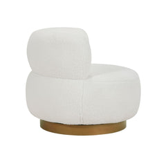 Novella - Swivel Chair - White