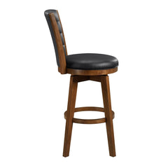 Medford - Swivel Pub Height Chair (Set of 2) - Black