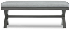Elite Park - Bench With Cushion - Gray