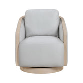 Hugo - Swivel Chair - Gray