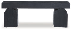 HoLGrove - Accent Bench - Black