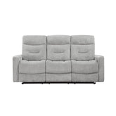 Lyndon - Double Reclining Sofa - Gray