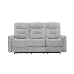 Lyndon - Double Reclining Sofa - Gray