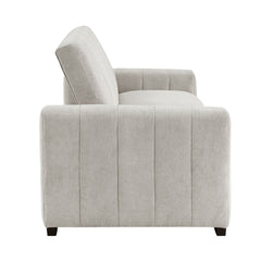 Michah - Convertible Sofa With Pull-Out Bed - Light Gray