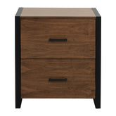 Sedley - File Cabinet - Brown / Black