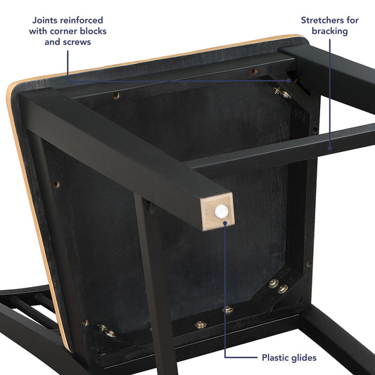 Magnolia - Counter Stool - Black