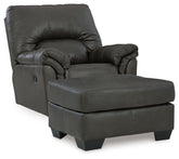 Furniture City Laplace - Ashley Furniture - Bladen Recliner and Ottoman - Recliner and Ottoman - 12021U7