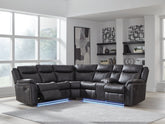 Furniture City Laplace - Ashley Furniture - Sultan Meadow 2-Piece Reclining Sectional - 2-Piece Reclining Sectional - PC13001S1