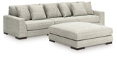Furniture City Laplace - Ashley Furniture - Regent Park 3-Piece Sectional and Ottoman - 3-Piece Sectional and Ottoman - 14404U1