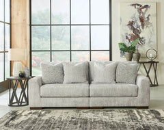 Furniture City Laplace - Ashley Furniture - Regent Park 2-Piece Sectional Loveseat - RAF 2-Piece Sectional Loveseat - 14404S4