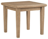 Gerianne - Square End Table - Brown