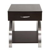 Tioga - End Table - Brown