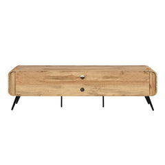 Rowan - 71" Low Profile TV Console - Natural