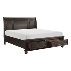 Begonia - Platform Bed With Footboard Storage