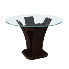 Daisy - Round Table With Glass Top