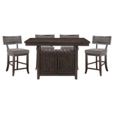 Oxton - 5 Piece Dining Room Set (Table & 4 Side Chairs) - Baltimore Espesso