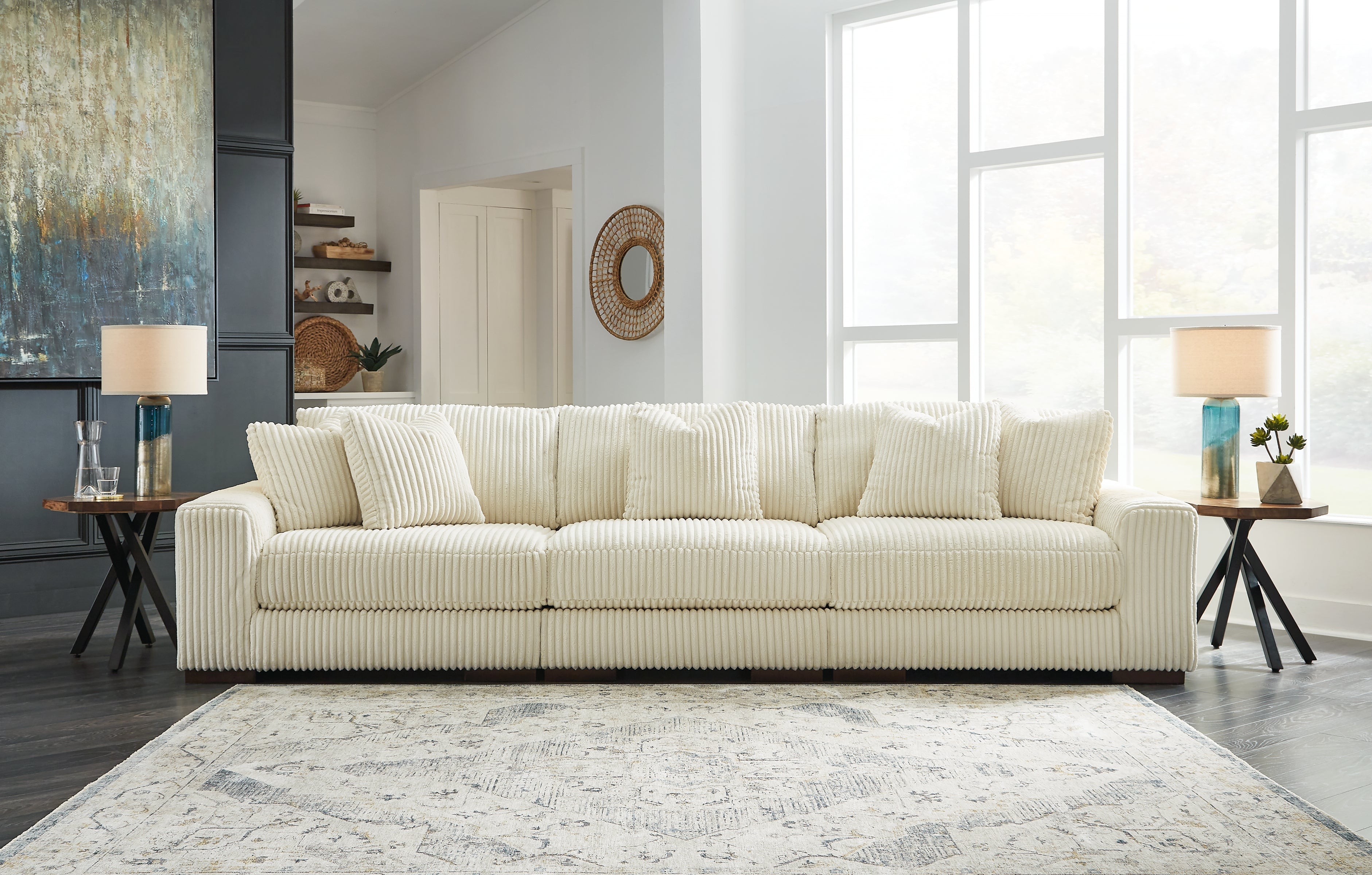 Furniture City Laplace - Ashley Furniture - Lindyn 3-Piece Sectional Sofa - RAF 3-Piece Sectional Sofa - 21104S14