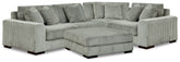 Furniture City Laplace - Ashley Furniture - Lindyn 4-Piece Sectional and Ottoman - 4-Piece Sectional and Ottoman - 21105U7