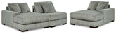 Furniture City Laplace - Ashley Furniture - Lindyn 3-Piece Sectional with Double Chaise - RAF 3-Piece Sectional with Double Chaise - 21105S18