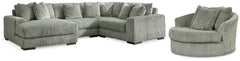 Furniture City Laplace - Ashley Furniture - Lindyn 4-Piece Sectionals with Chair - 4-Piece Sectionals with Chair - 21105U4
