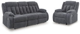 Furniture City Laplace - Ashley Furniture - Observation Power Reclining Sofa and Power Recliner - Power Reclining Sofa and Power Recliner - PC21405U1