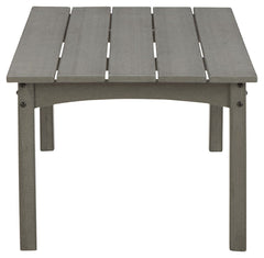 Visola - Rectangular Cocktail Table - Gray