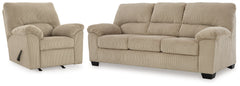 Furniture City Laplace - Ashley Furniture - SimpleJoy Sofa and Recliner - Sofa and Recliner - 24203U2