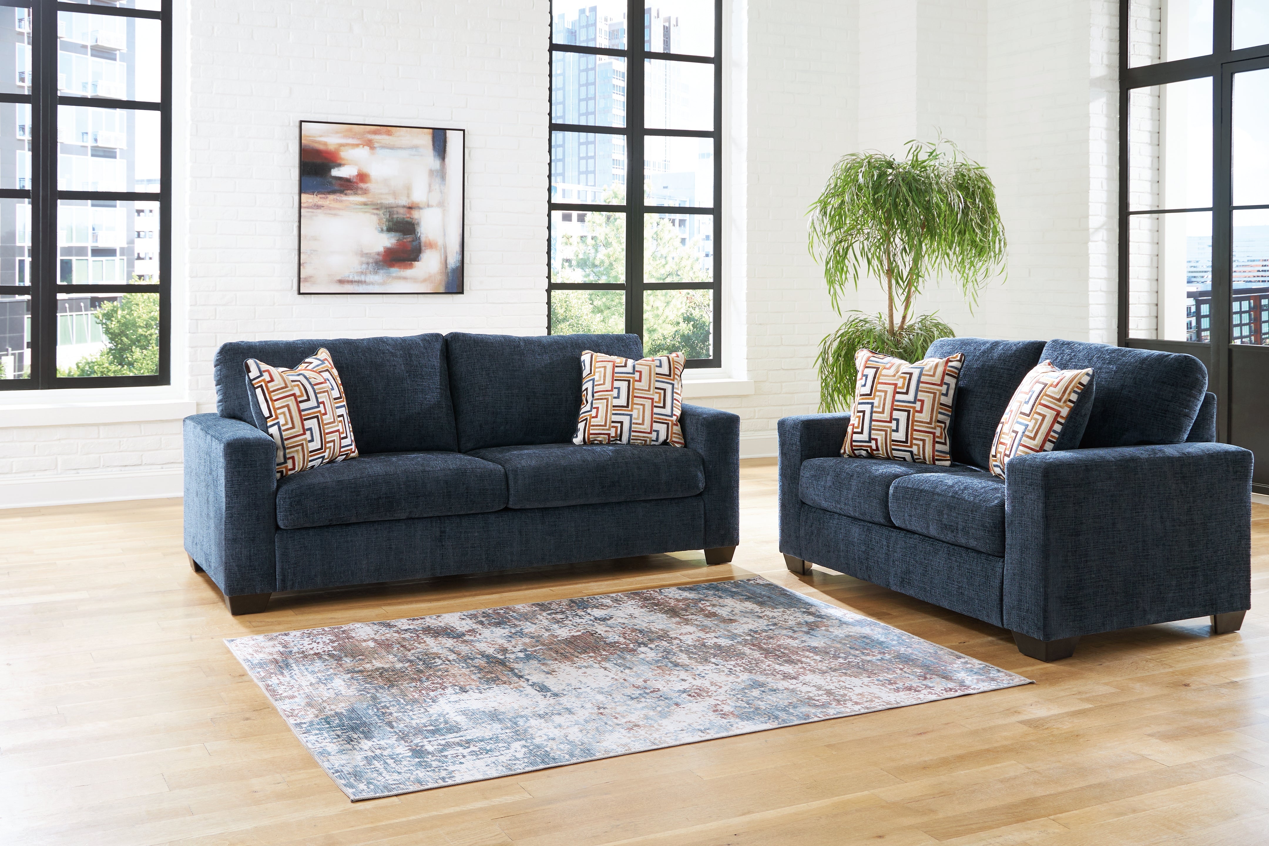 Furniture City Laplace - Ashley Furniture - Aviemore Sofa and Loveseat - Sofa and Loveseat - 24303U2