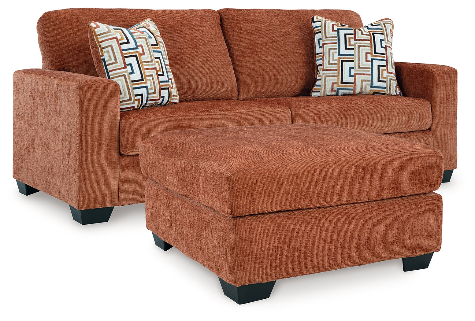 Furniture City Laplace - Ashley Furniture - Aviemore Sofa and Ottoman - Sofa and Ottoman - 24304U2