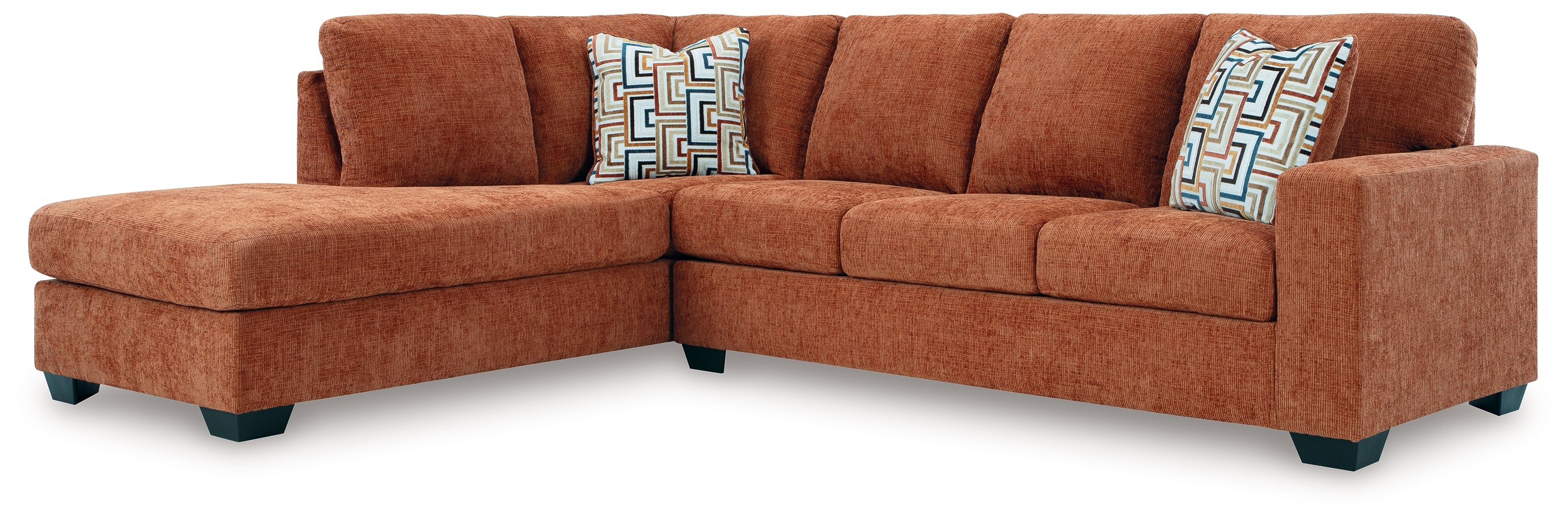 Furniture City Laplace - Ashley Furniture - Aviemore 2-Piece Sectional with Chaise - RAF 2-Piece Sectional with Chaise / Ink - 24303S1