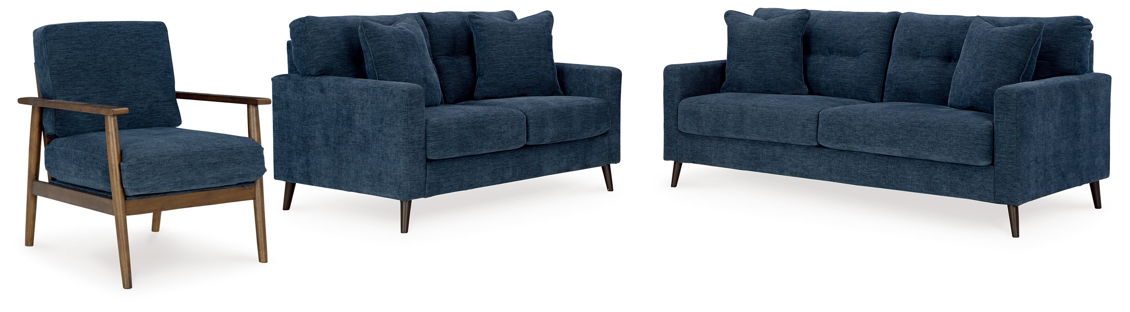 Furniture City Laplace - Ashley Furniture - Bixler Sofa, Loveseat and Chair - Sofa, Loveseat and Chair - 26106U4