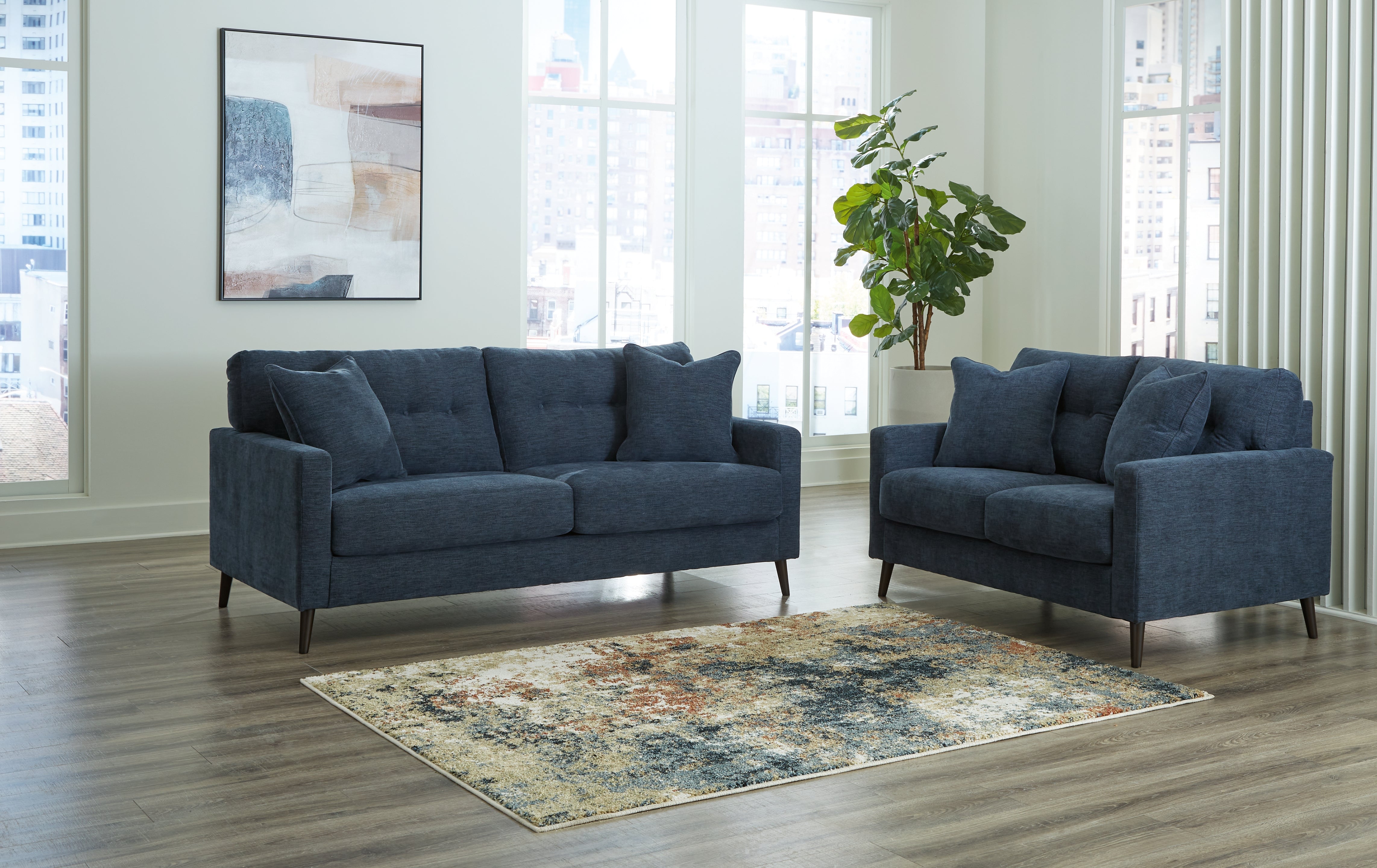 Furniture City Laplace - Ashley Furniture - Bixler Sofa and Loveseat - Sofa and Loveseat - 26106U1