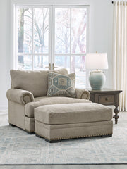 Furniture City Laplace - Ashley Furniture - Galemore Oversized Chair and Ottoman - Oversized Chair and Ottoman - 27004U1