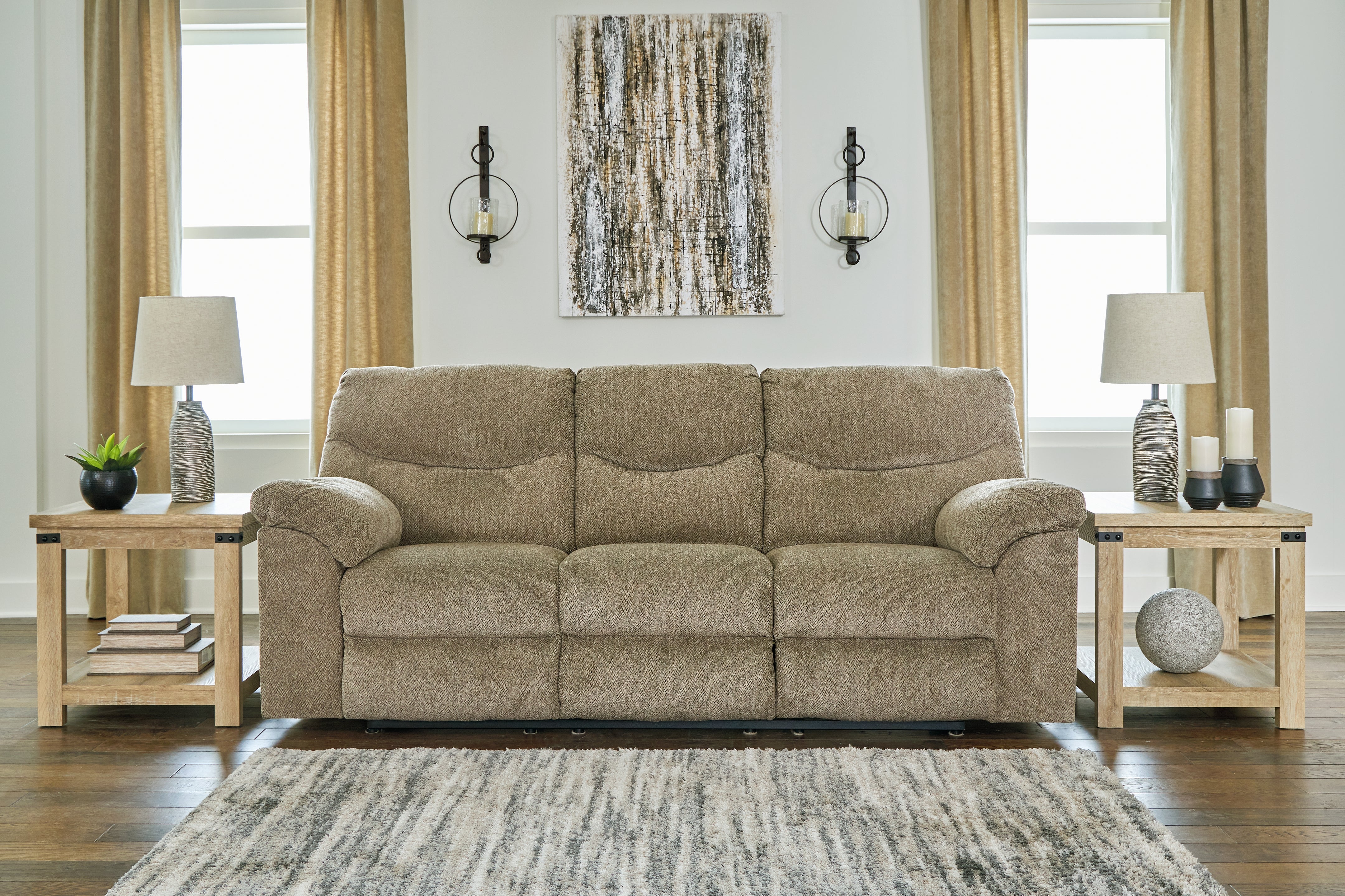 Furniture City Laplace - Ashley Furniture - Alphons Reclining Sofa - Reclining Sofa - 2820288