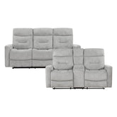Lyndon - Sofa & Loveseat - Gray