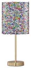 Maddy - Metal Table Lamp - Purple