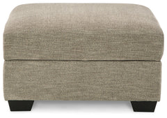 Creswell - Ottoman With Storage - Stone