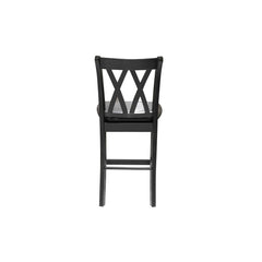 Norman - 5 Piece Pack Counter Height Set - Black