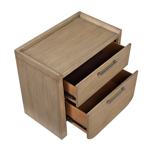 Riley - Nightstand - Light Brown