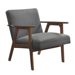 Omara - Accent Chair Dark Brown Base