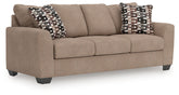 Furniture City Laplace - Ashley Furniture - Triston-Peaks Queen Sofa Sleeper - Queen Sofa Sleeper / Suede - 3020439
