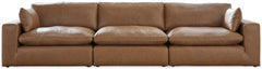 Furniture City Laplace - Ashley Furniture - Emilia 3-Piece Sectional Sofa - RAF 3-Piece Sectional Sofa / Caramel - 30901S2