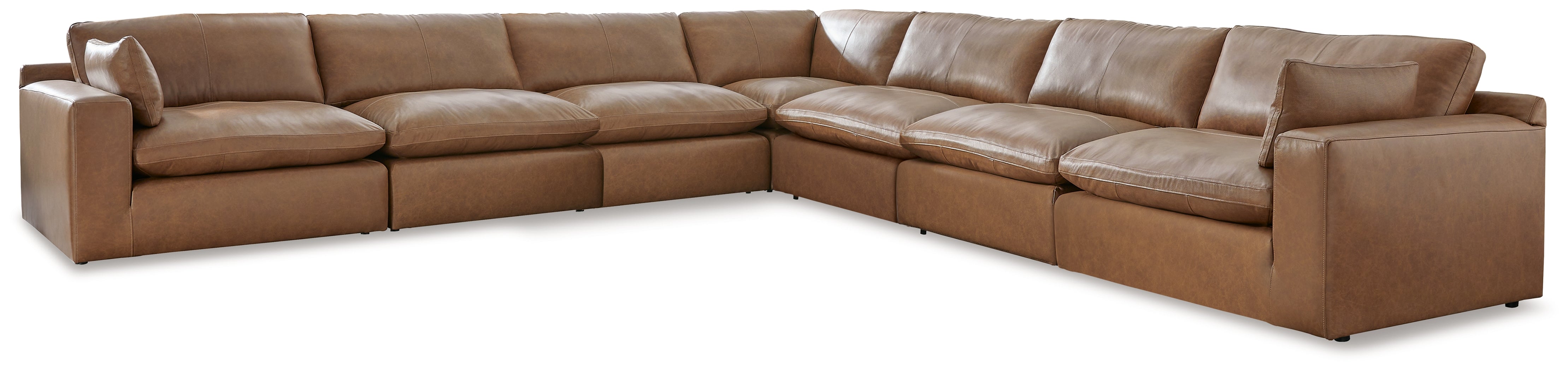 Furniture City Laplace - Ashley Furniture - Emilia 7-Piece Sectional - RAF 7-Piece Sectional - 30901S6